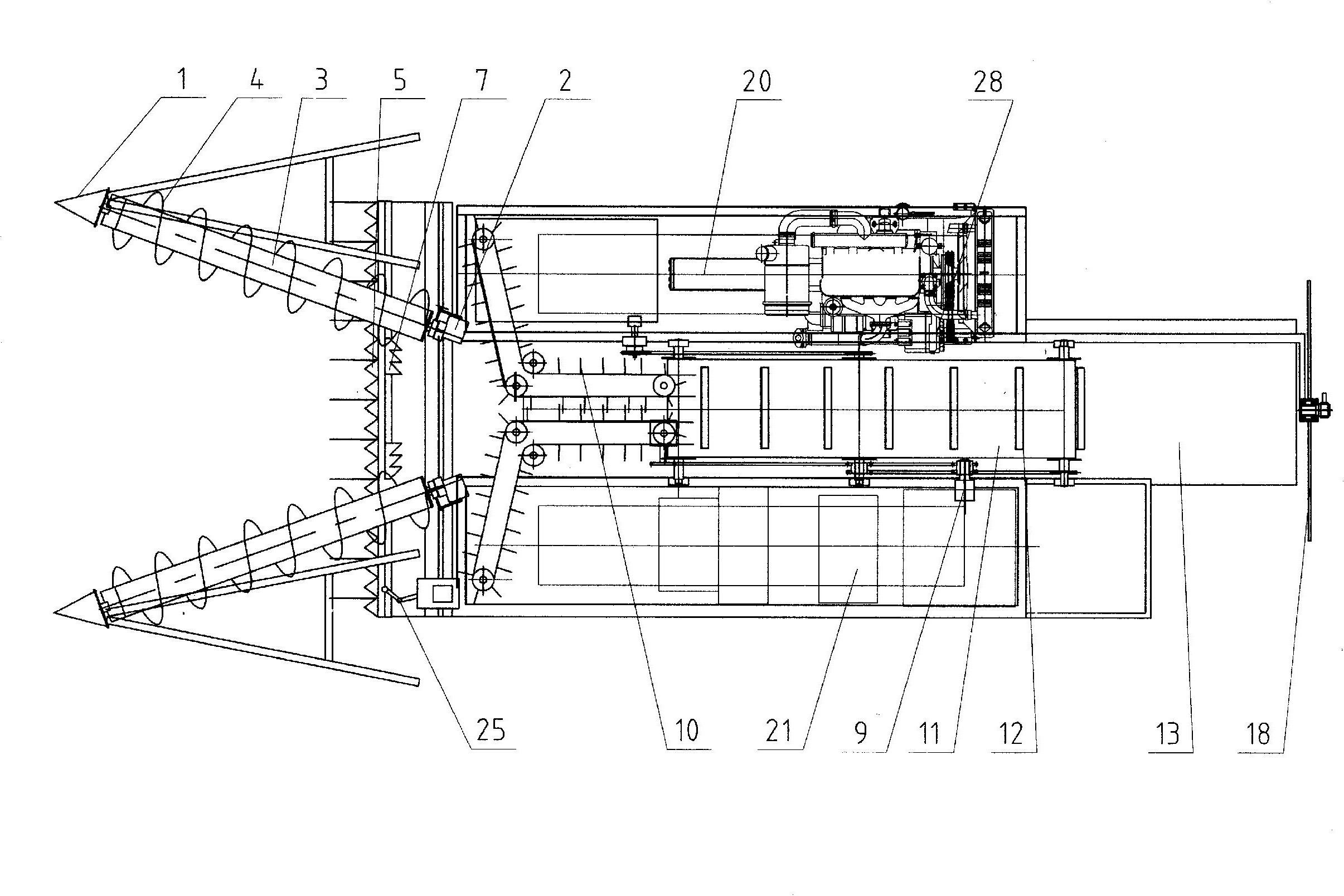 Bulrush mower