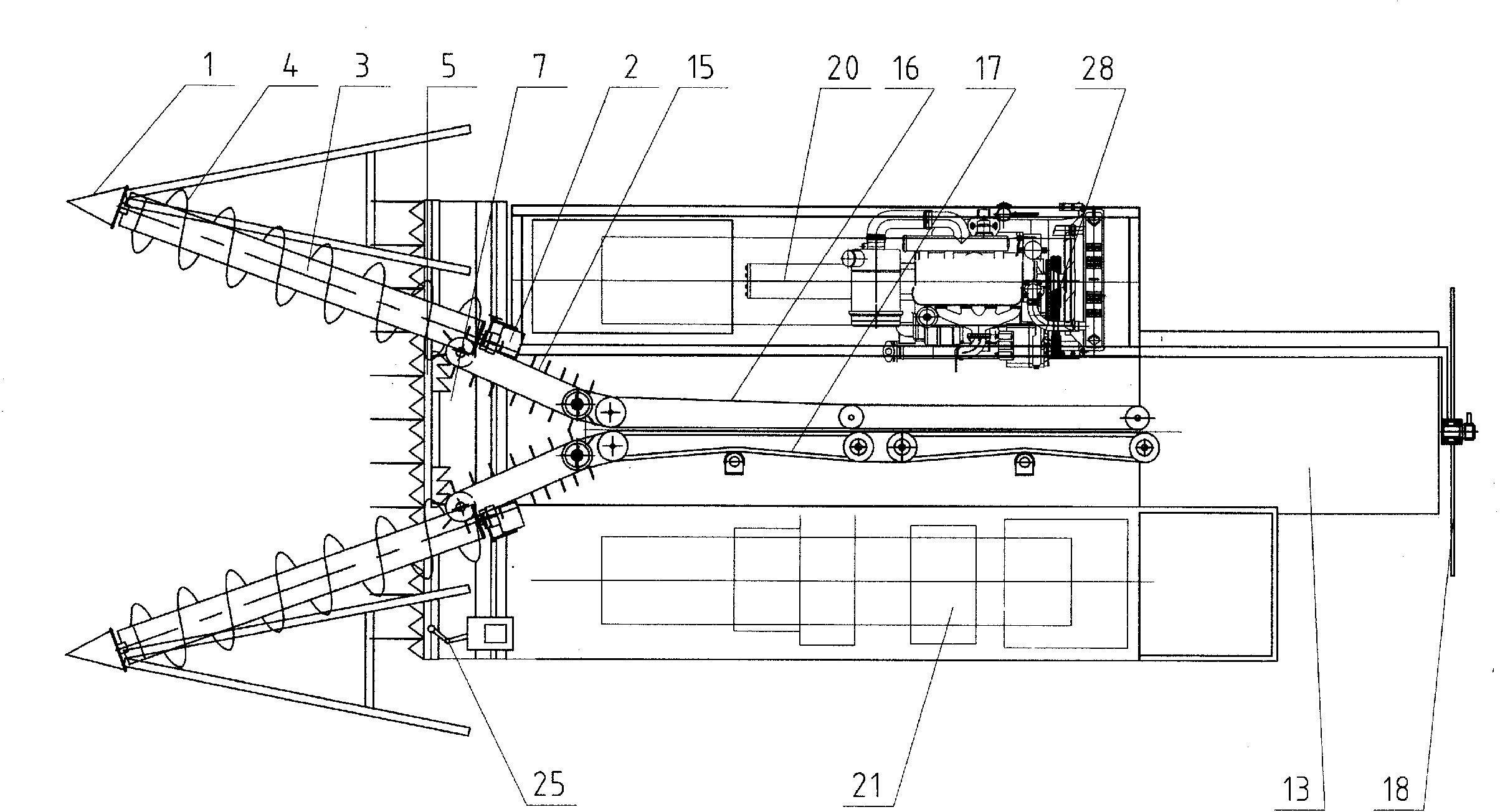 Bulrush mower