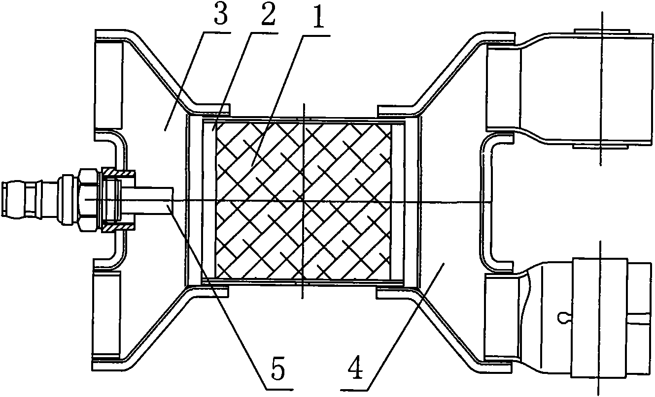 Double-row muffler of motorcycle with engine management system