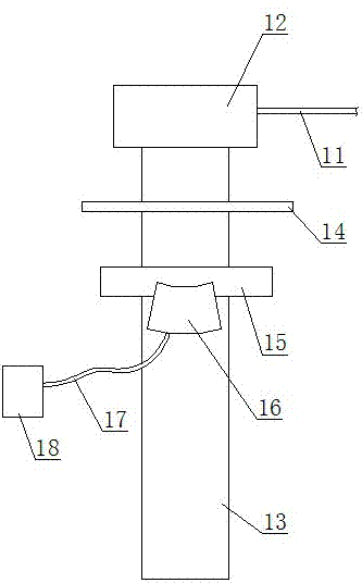 Motor hybrid driving system based on hydraulic spring energy storing device and driving method