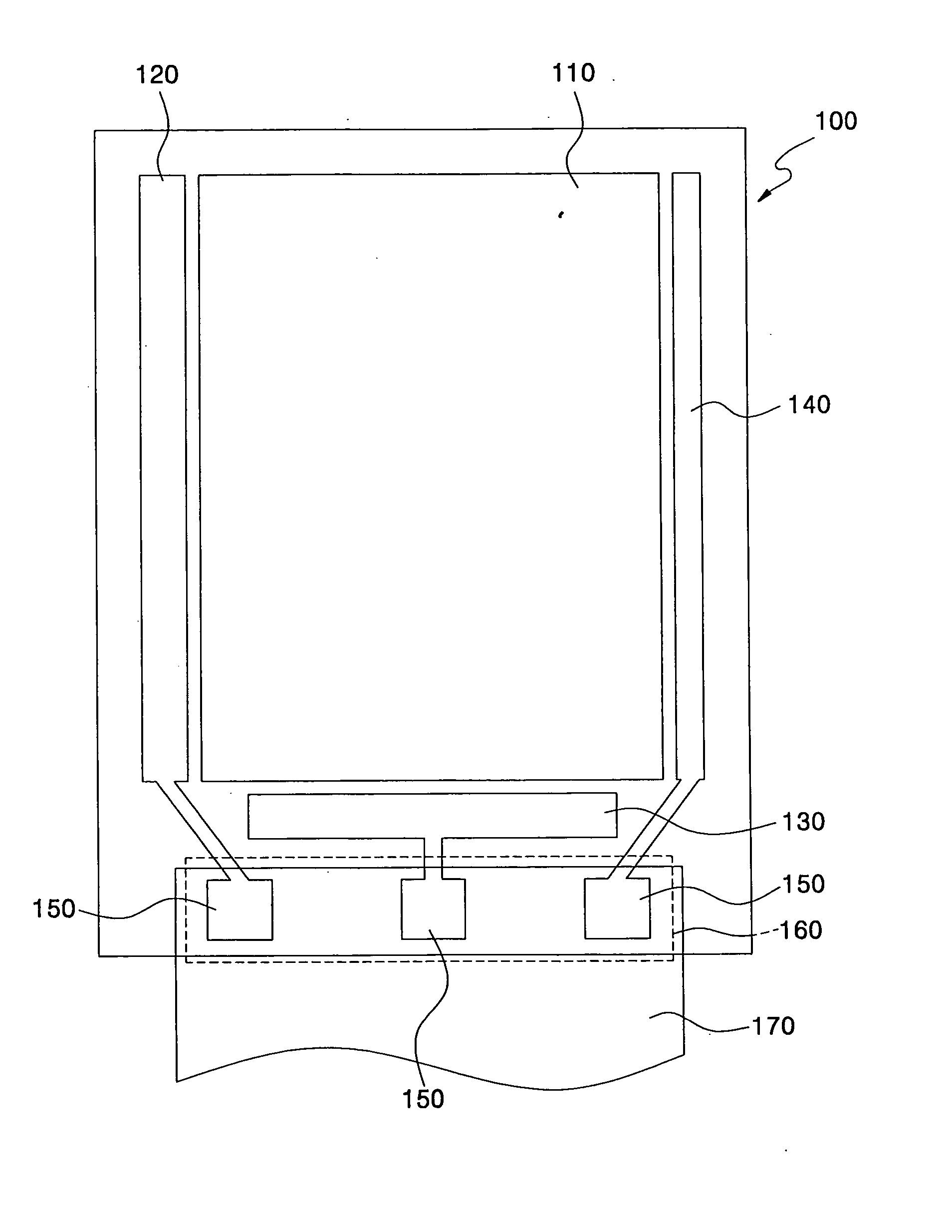 Pad area and method of fabricating the same