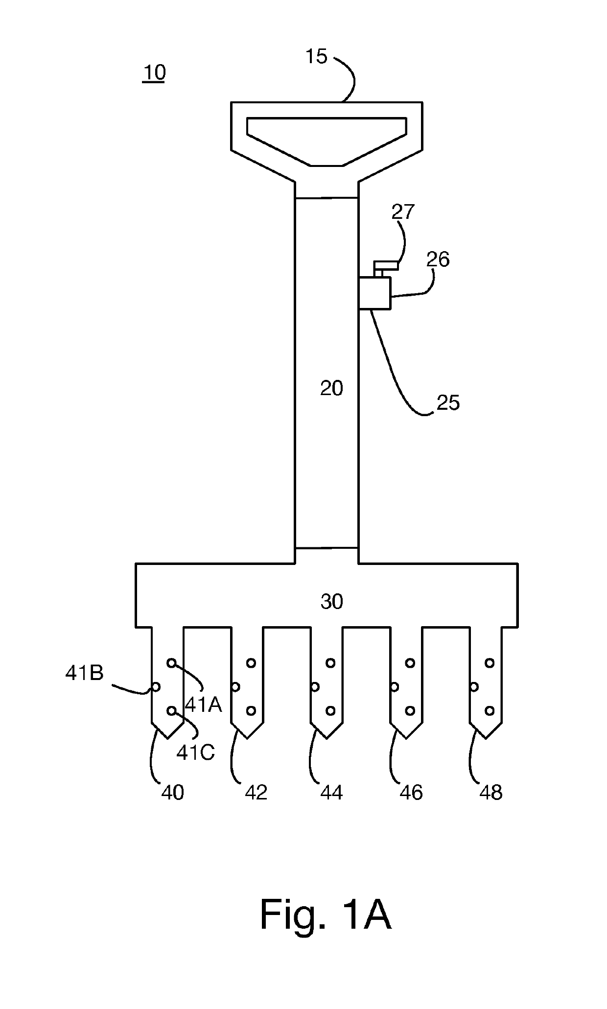 Portable underground irrigation device