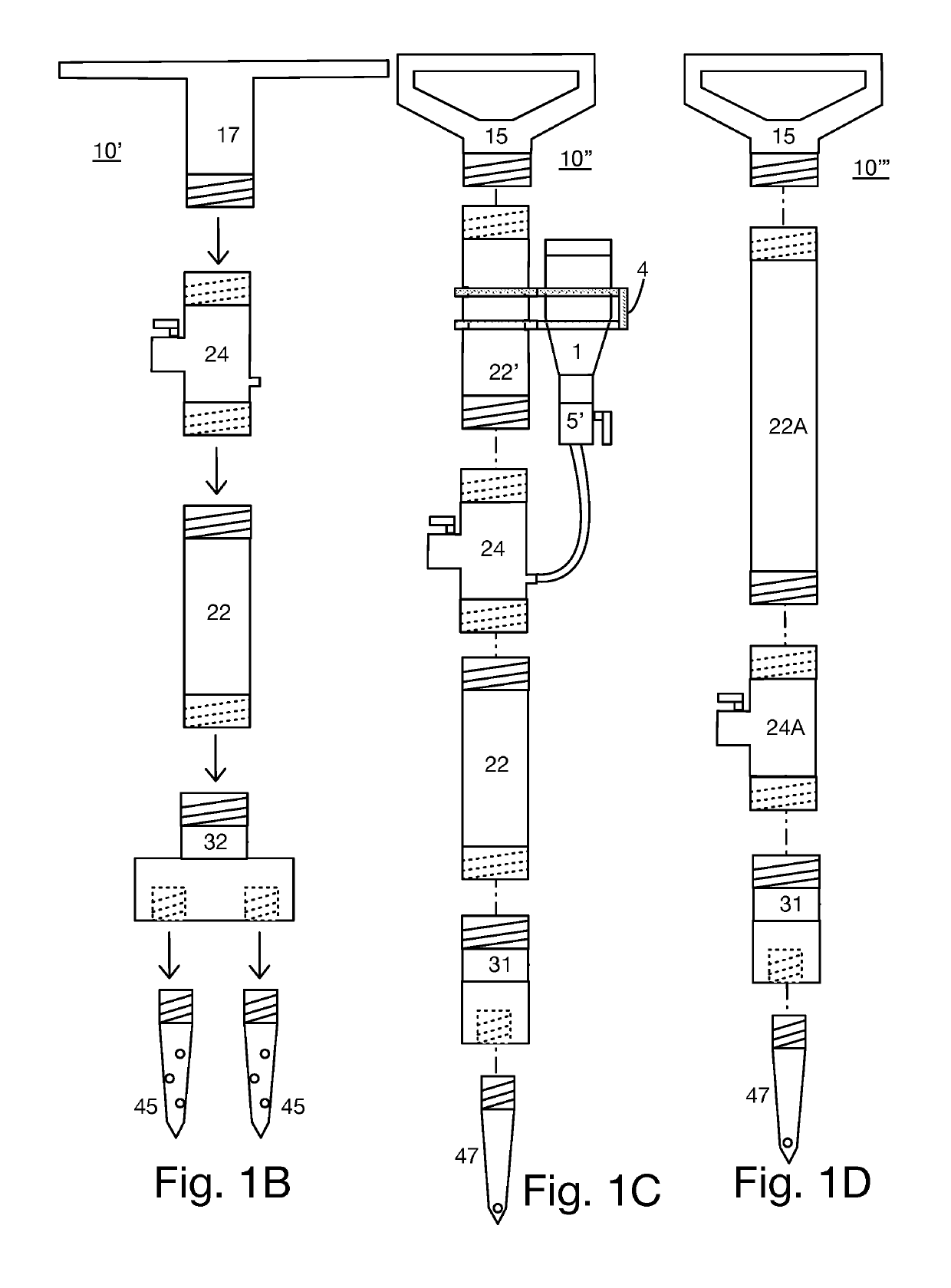 Portable underground irrigation device