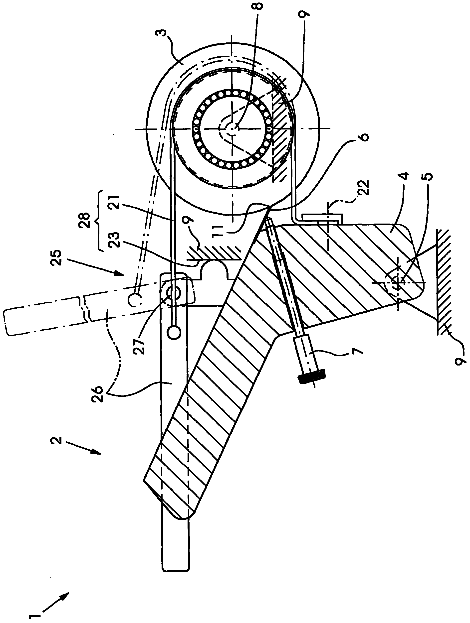 Apparatus for metering printing ink