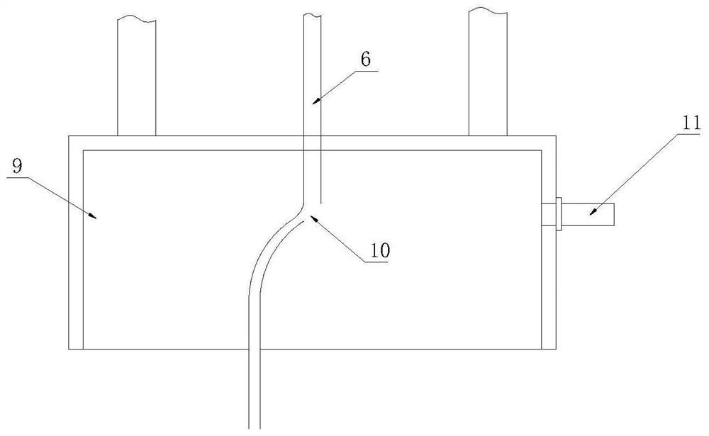 Airflow portable type powdery material conveying device and method