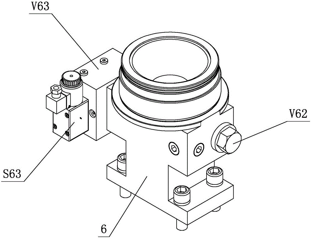 Injection pressure-boosting and speed-increasing structure of die casting machine