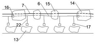 Planting soil targeted remediation system combined with intelligent irrigation technology