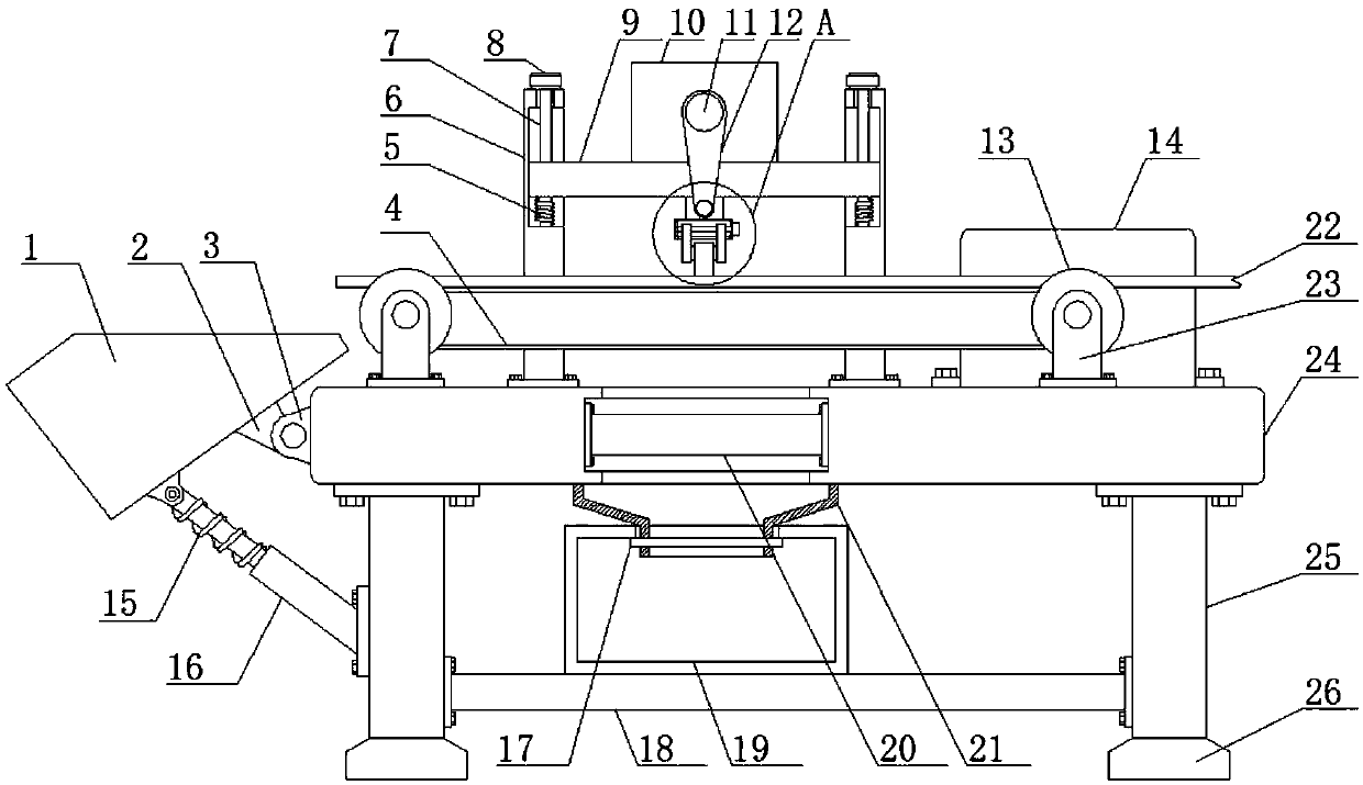 Cutting device for carton production