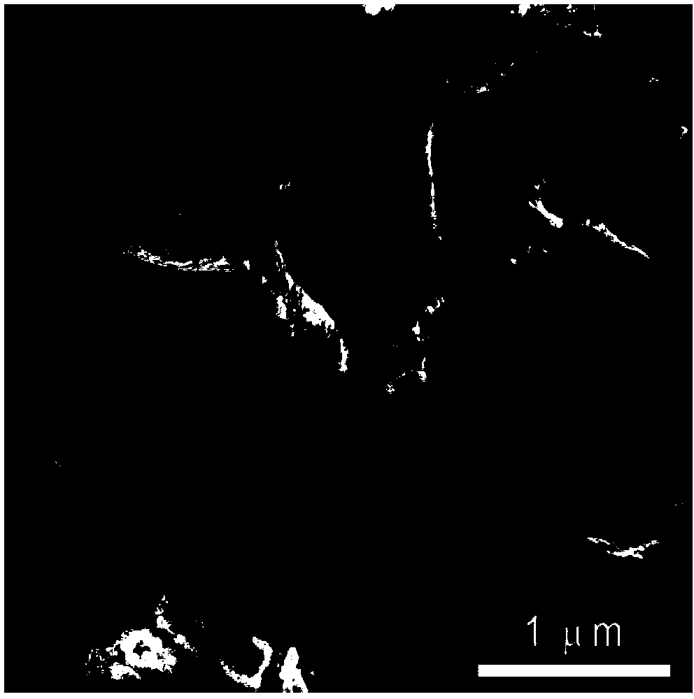 Method for absorbing microwaves by adopting dielectric/ferromagnetic composite material