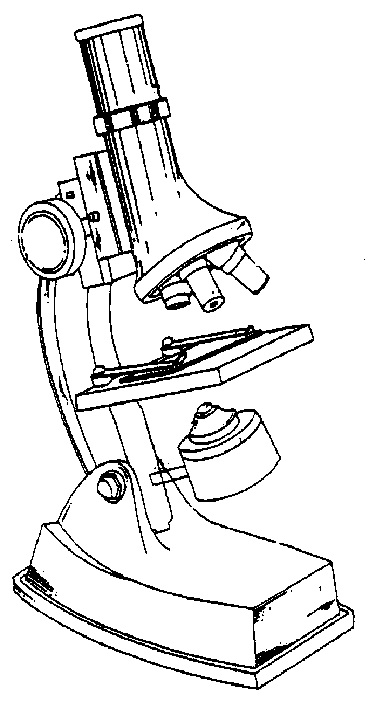 Method for lightening objective lens of microscope