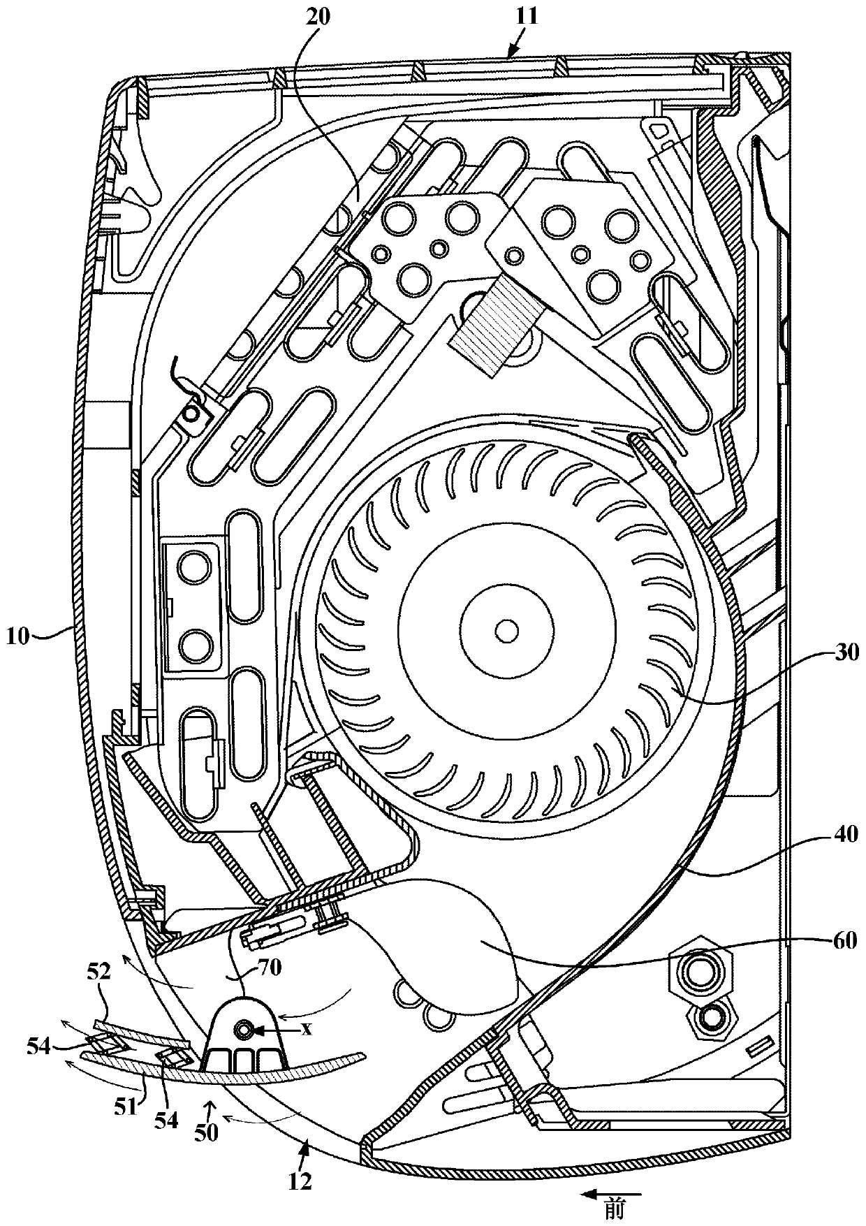 Air guide plate and air conditioner comprising same