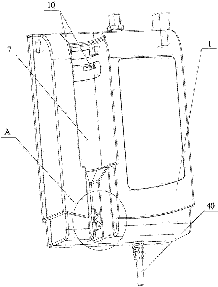 Intelligent infusion device and infusion monitoring device thereof