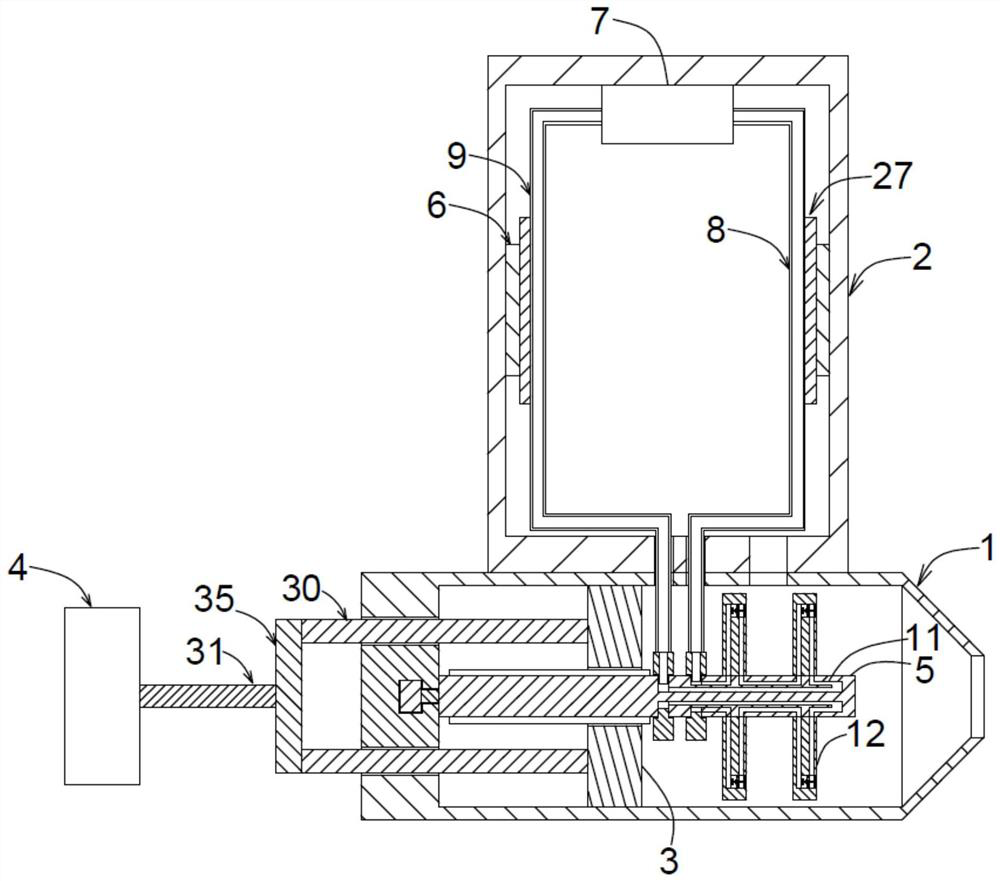 Pushing device for injection molding machine and injection molding system thereof