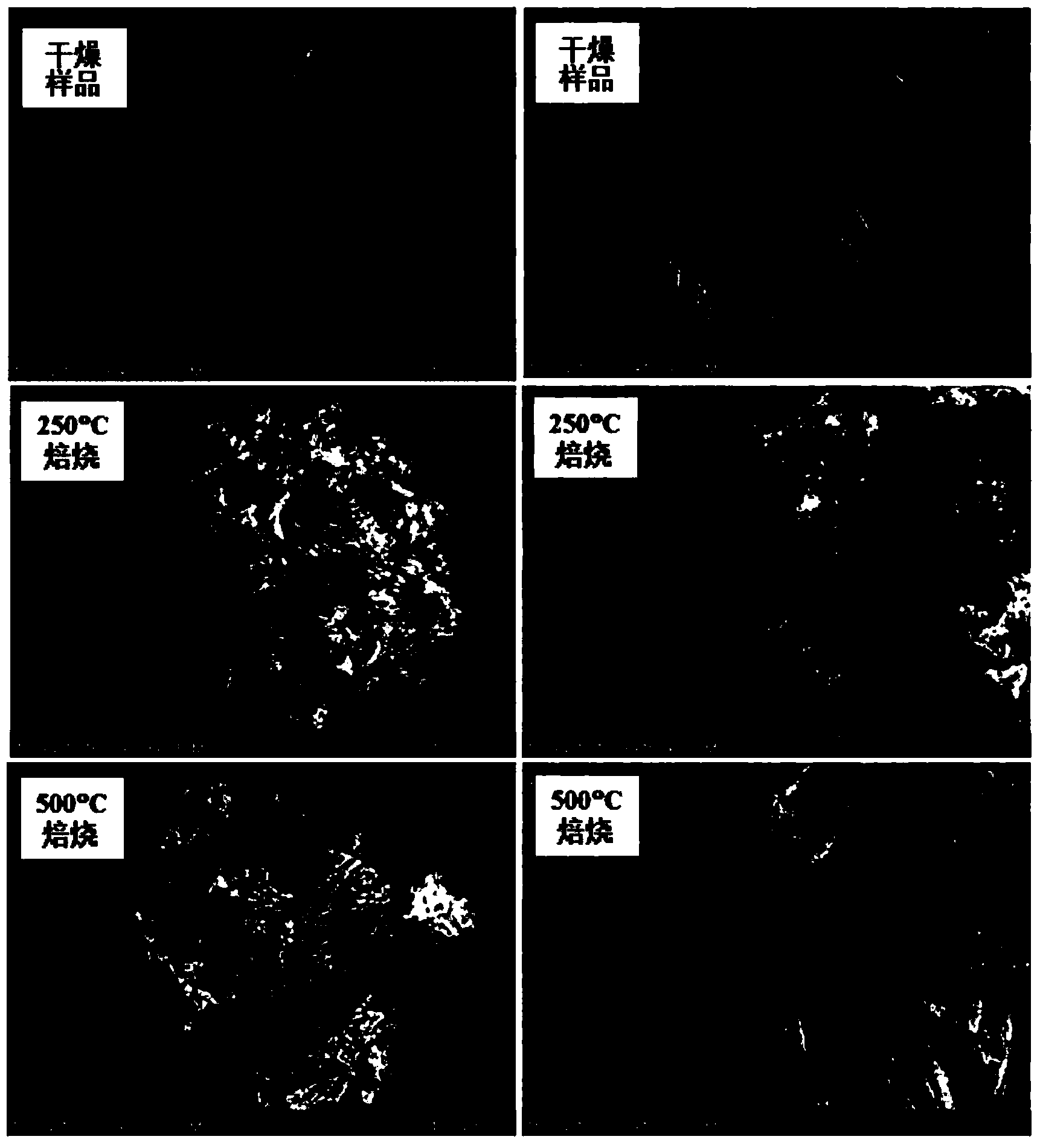 Preparation method of ZnO nano porous sheet cluster