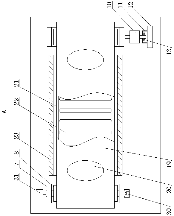 Weak current device for fire alarm in intelligent place