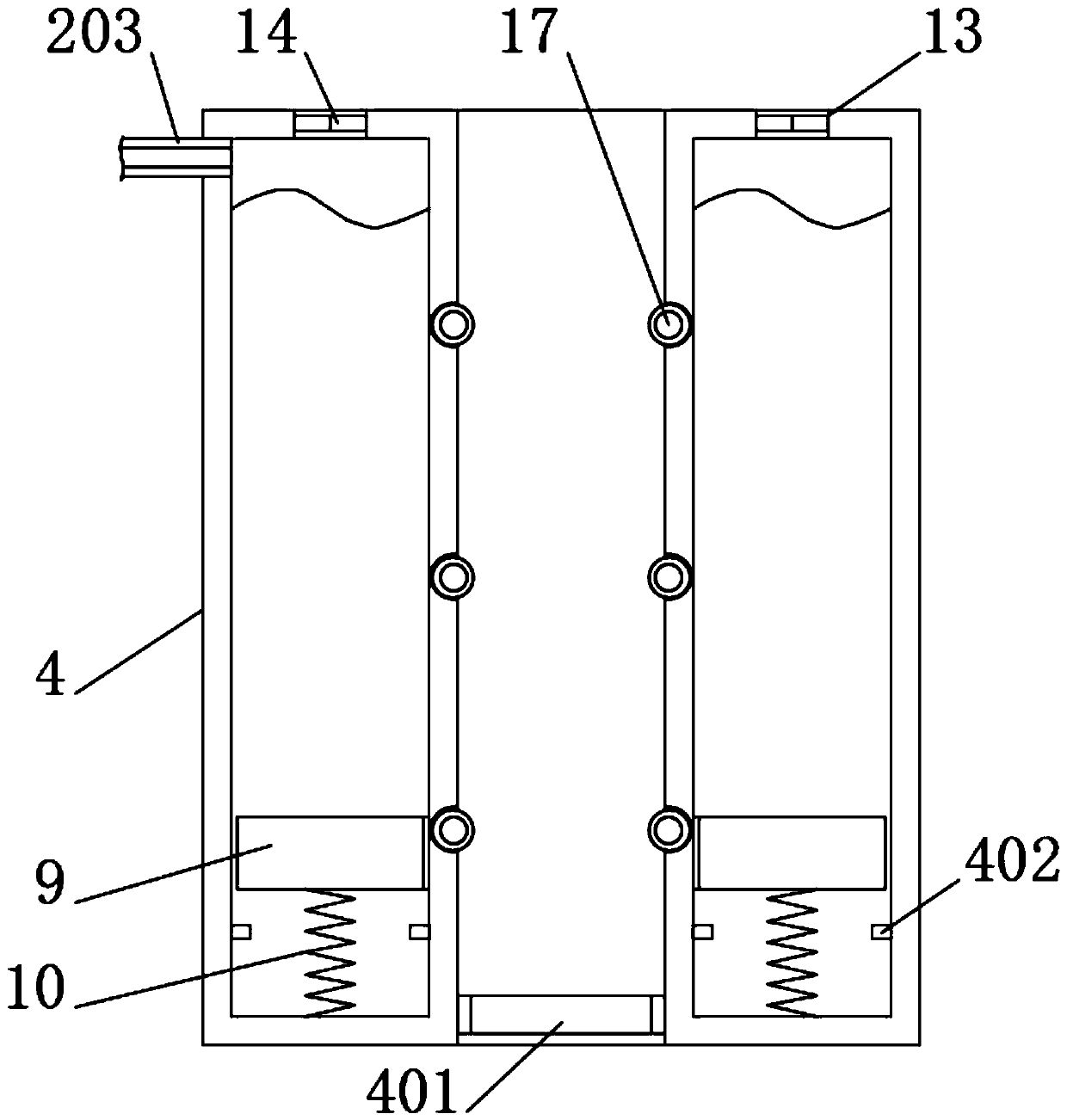 Local face recognition device for eyeball type image acquisition of intelligent entrance guard