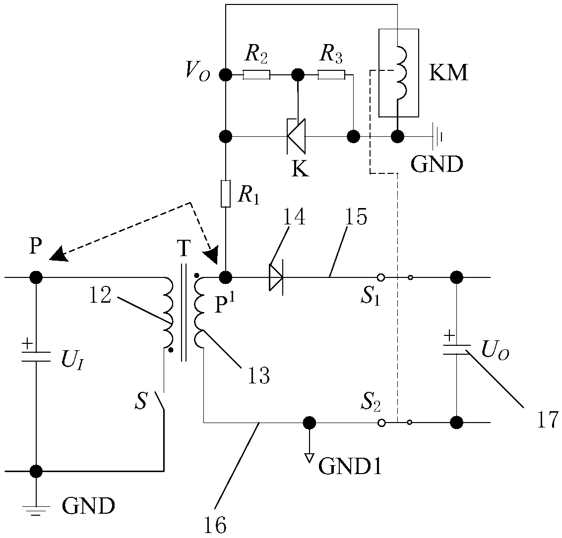 Voltage protection circuit of switching power supply, method and switching power supply