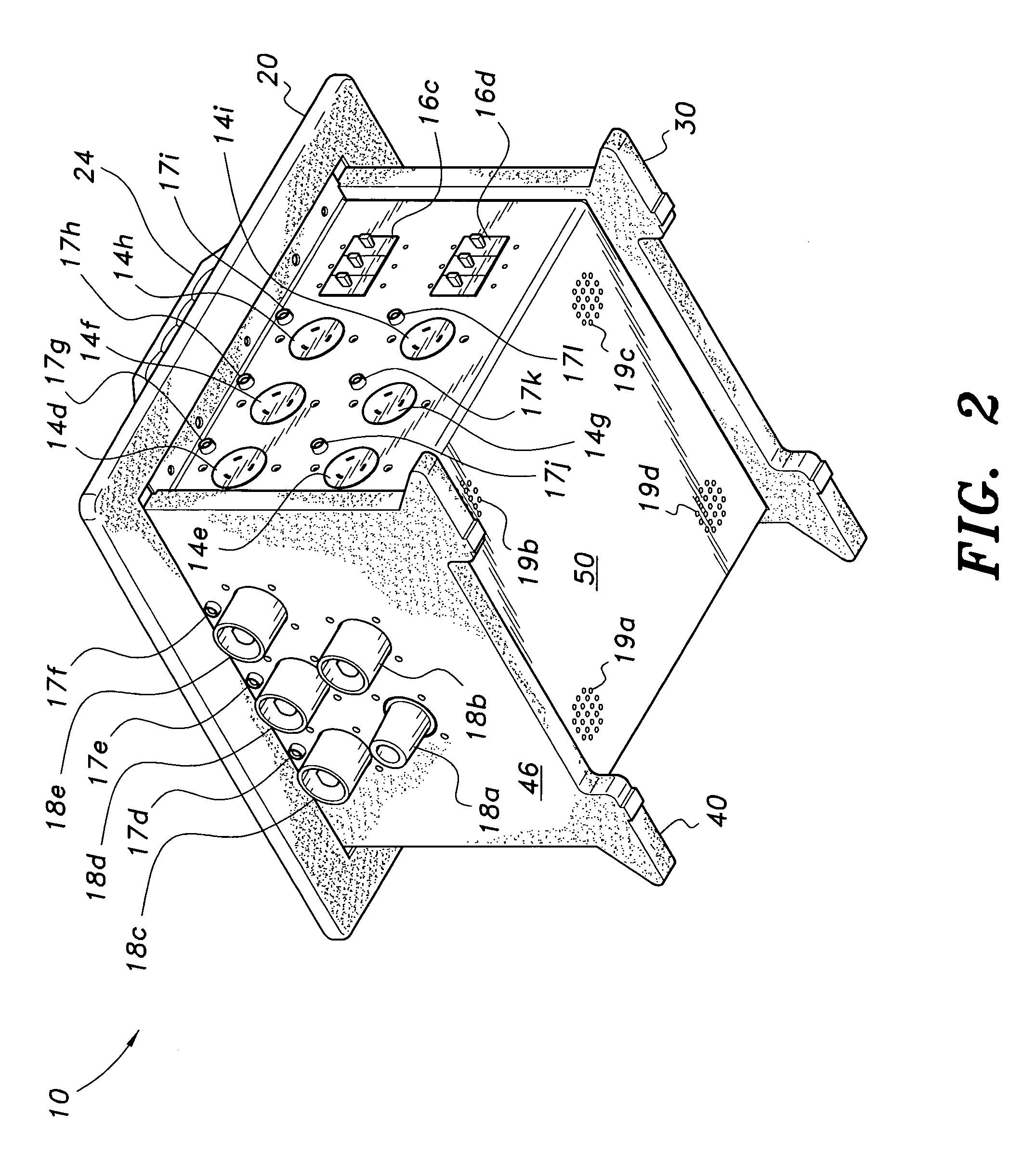 Portable electrical distribution enclosure