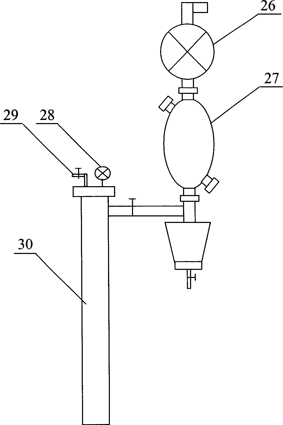 Logistic regulation and monitoring type domestic garbage ecological landfill unit