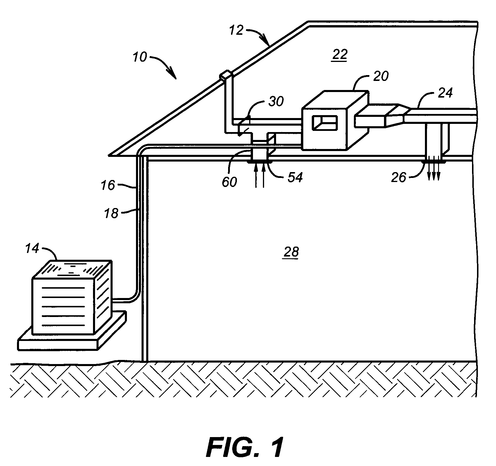 Air conditioning system with moisture control