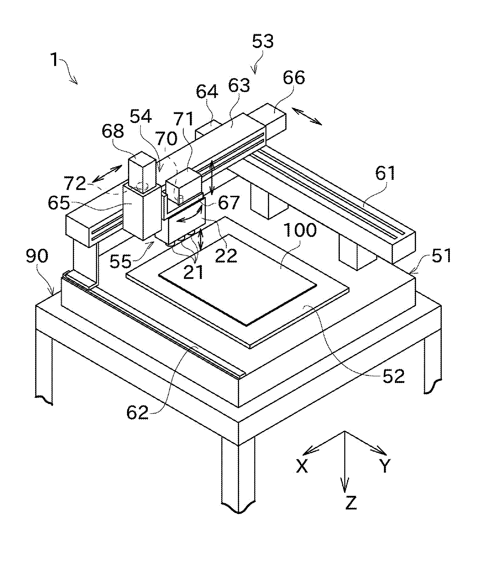 Touch panel inspecting apparatus