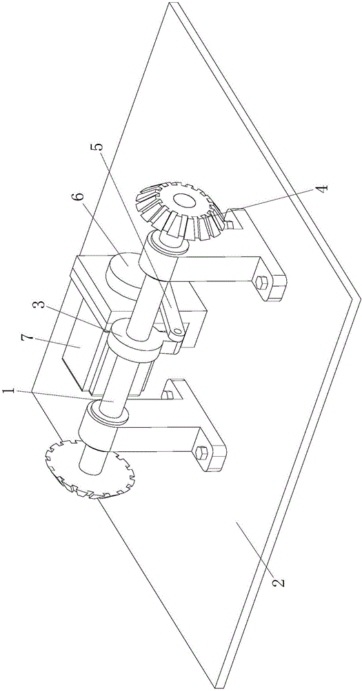 Drive mechanism for end face positioning device