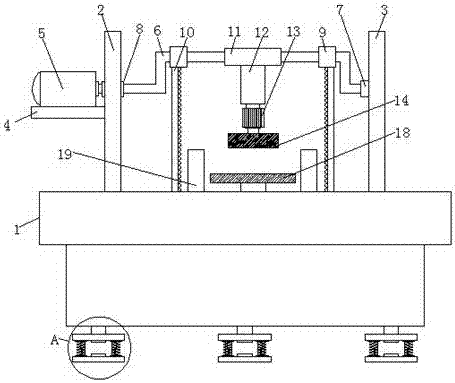 Double-station efficient edge grinding machine for couplers