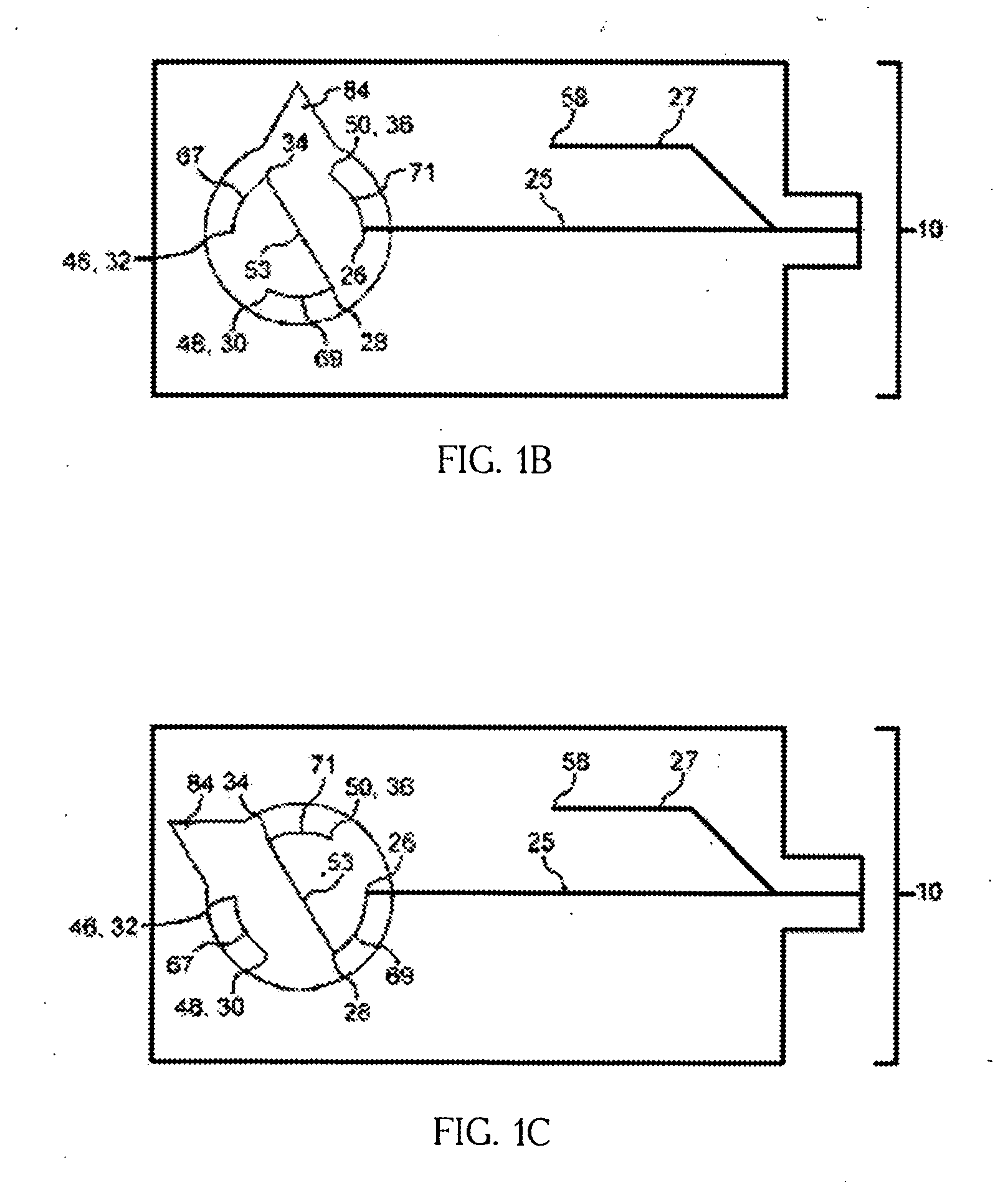 Fluidic separation devices and methods with reduced sample broadening