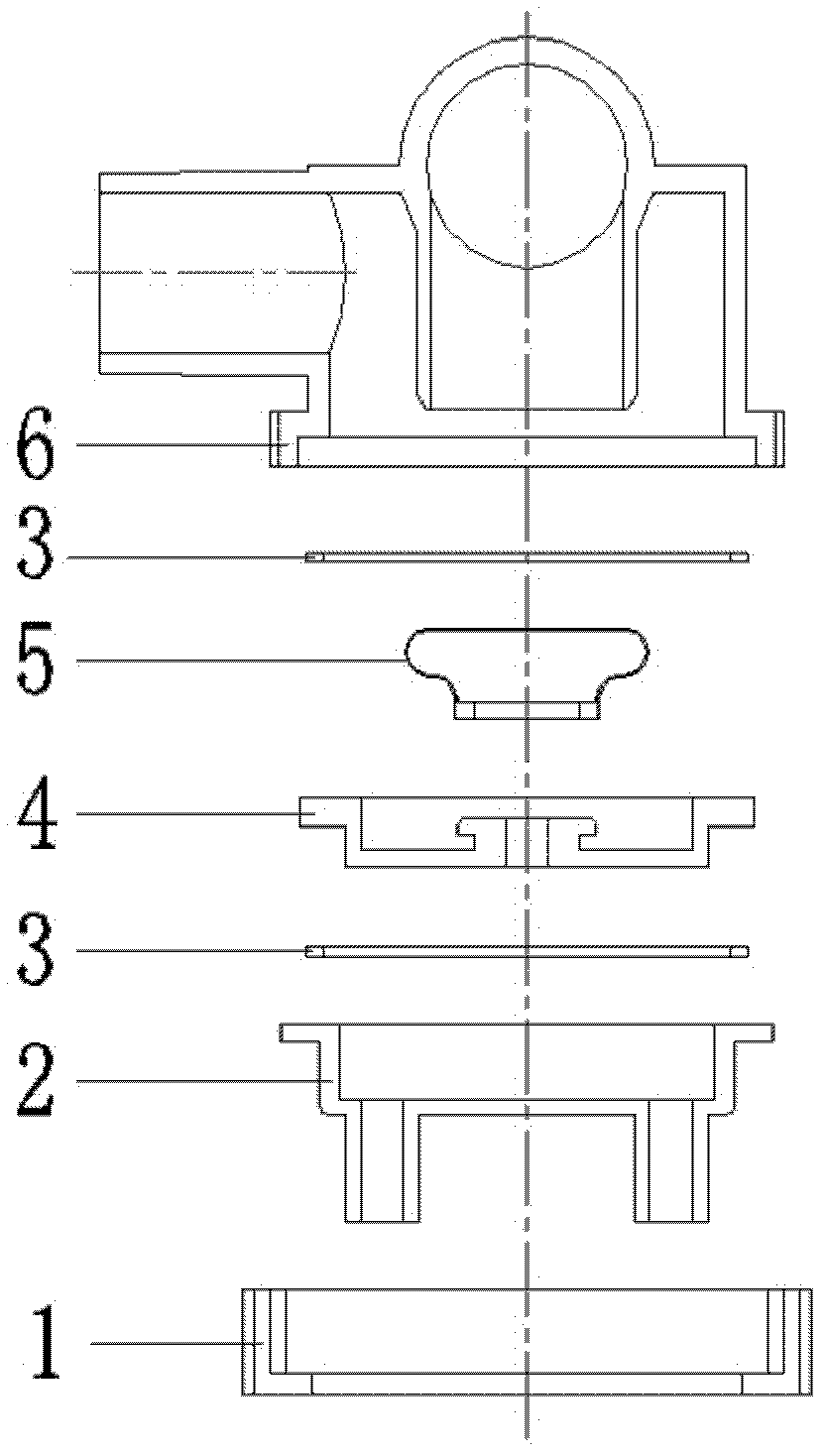 Exhalation membrane valve