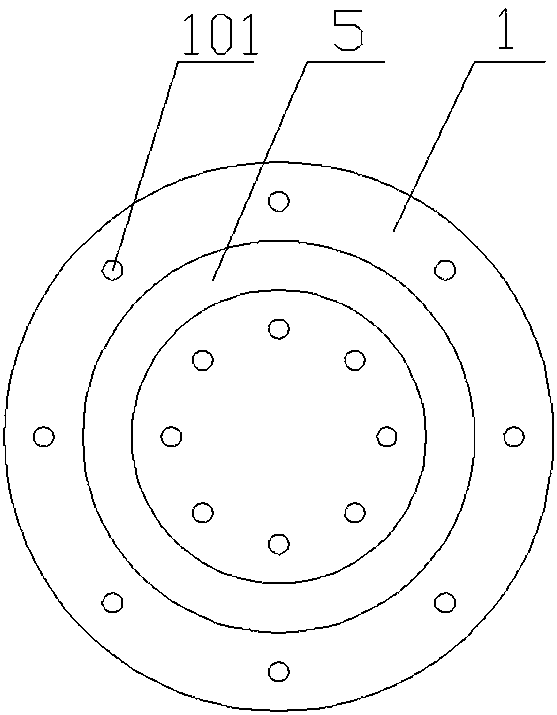 Substrate fixing fixture for magnetron sputtering coating machine and using method