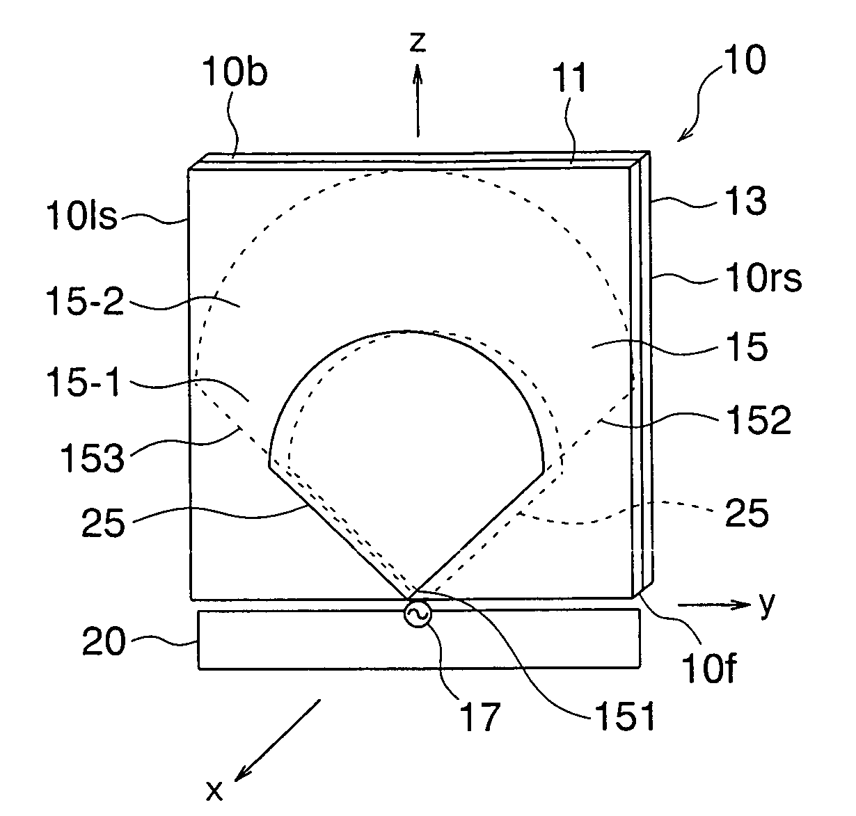 Gap feeding type antenna unit