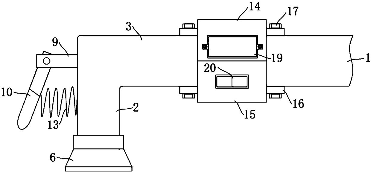 Energy-saving anti-freezing water faucet for bathroom