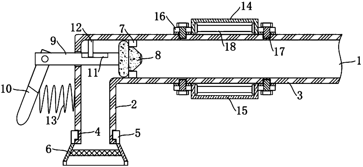 Energy-saving anti-freezing water faucet for bathroom