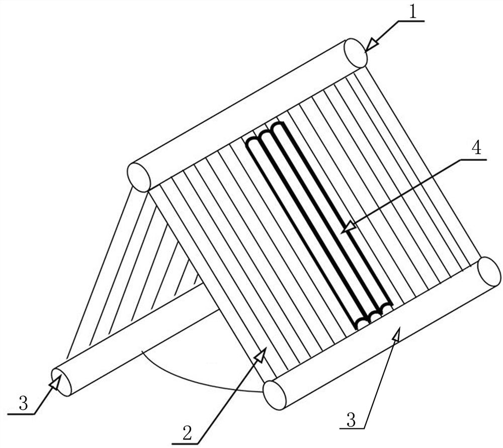 A Direct Air Cooling System for Power Plants to Prevent Freezing of Tube Bundles