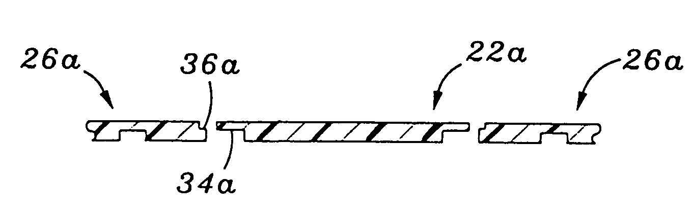 Offset etched corner leads for semiconductor package