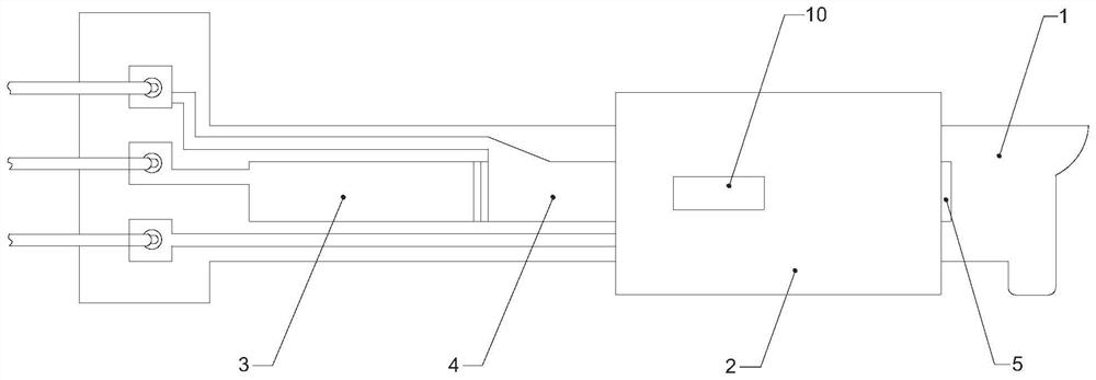 Safety belt buckle detection device