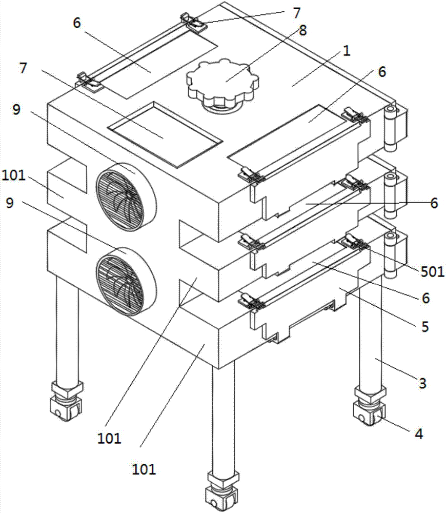 Biopharmaceutical constant temperature incubation device