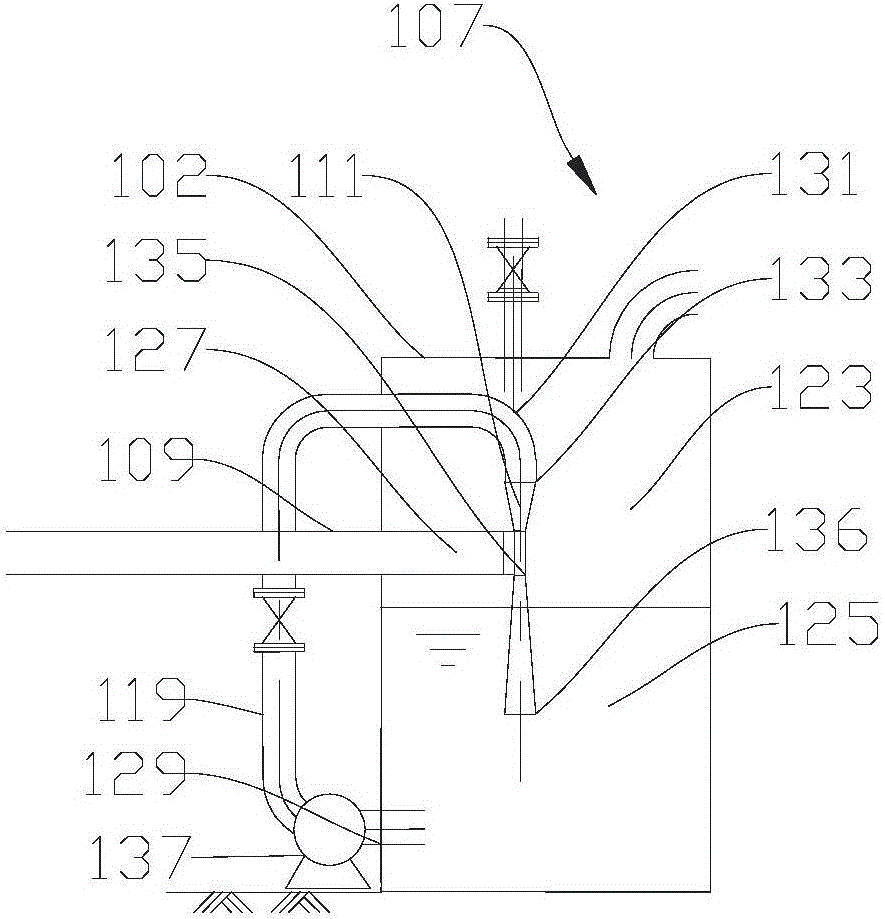 Gas-liquid mass transfer box and bio-trickling filter