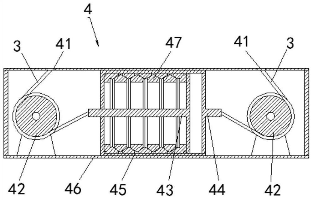 Composite damping device, shock insulation support and power supply system