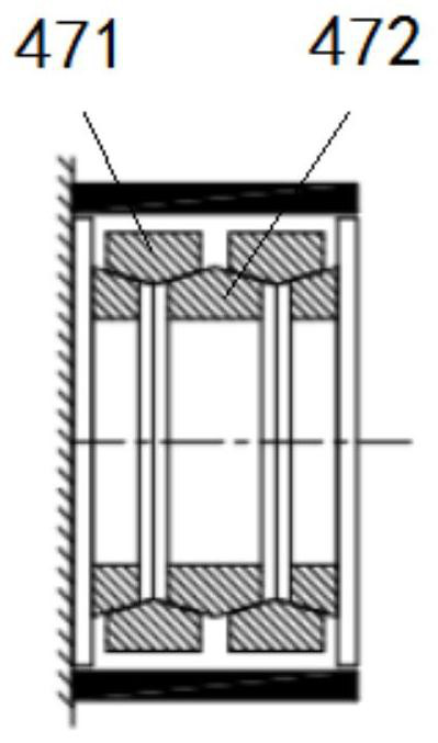 Composite damping device, shock insulation support and power supply system