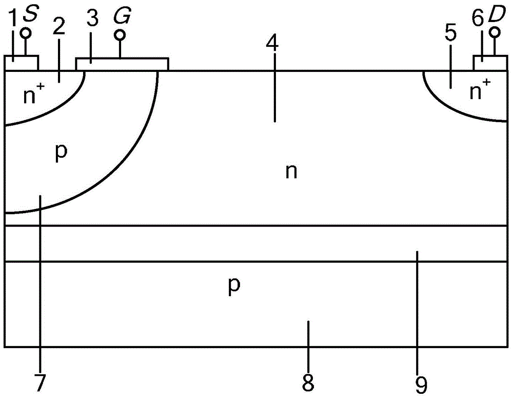 Equidistant fixed charge region soi withstand voltage structure and soi power device