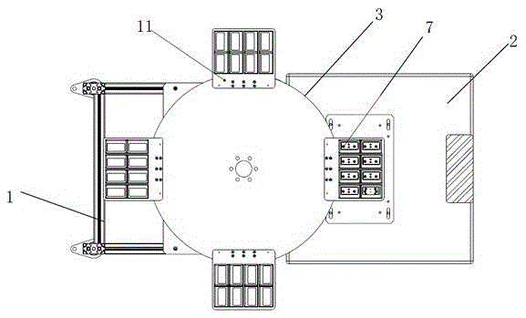 Sucking and jacking mechanism for surface gluing workpiece