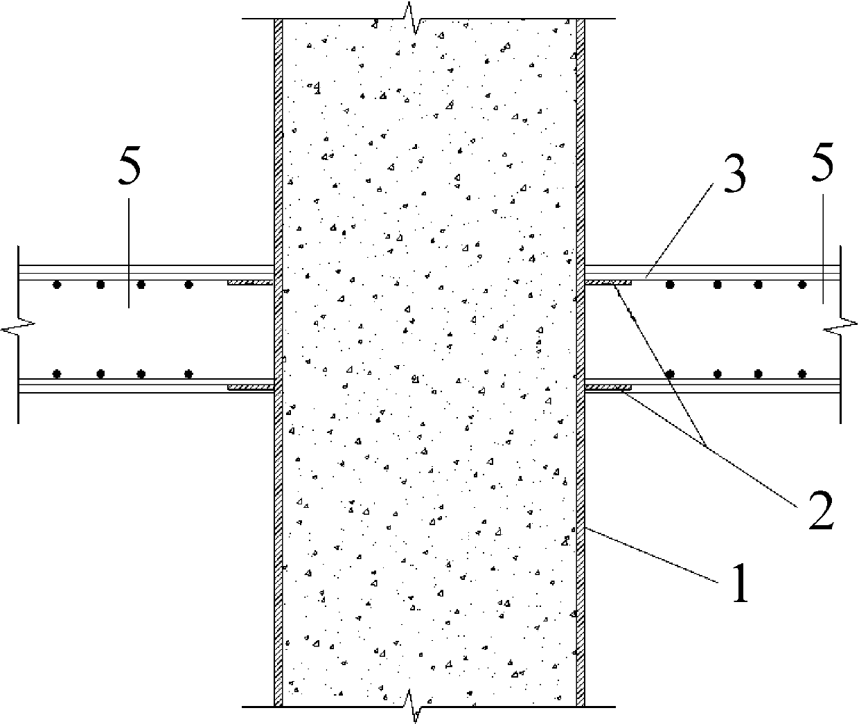 Reinforcing steel bar processing apparatus used for foundation pit support column and floor slab joint and usage method thereof