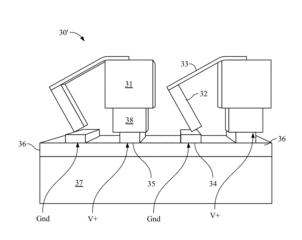 Rapidly tunable, narrow-band infrared filter arrays