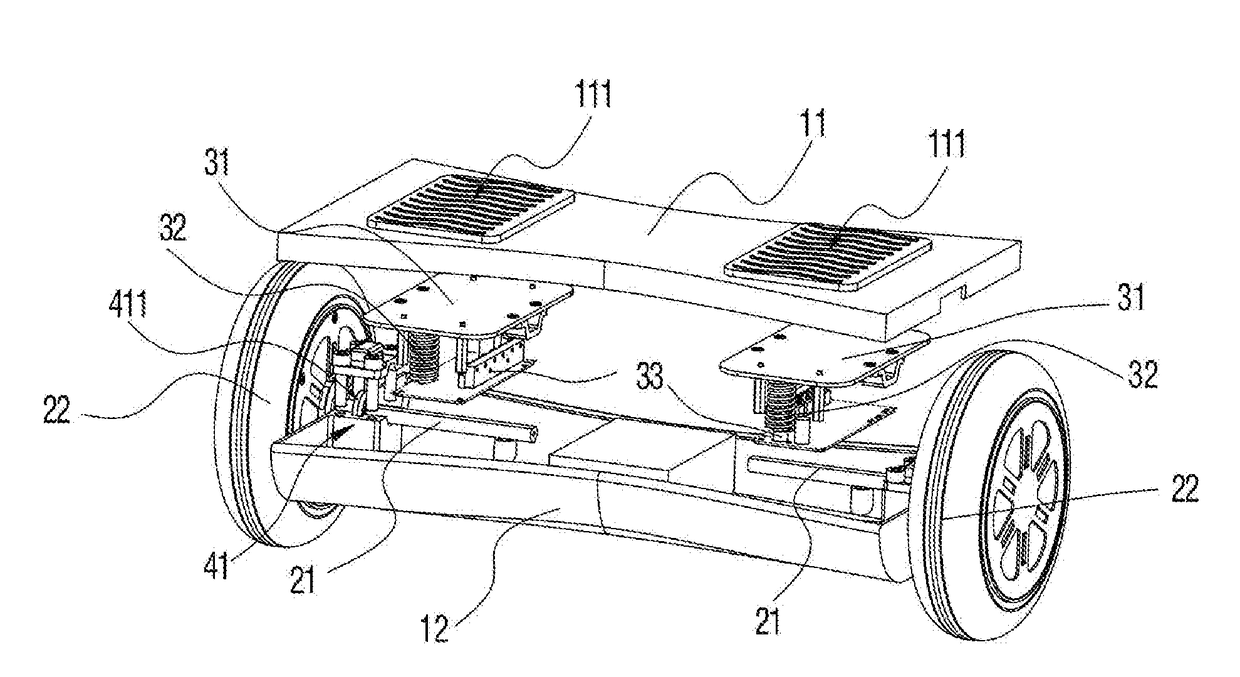 Posture vehicle