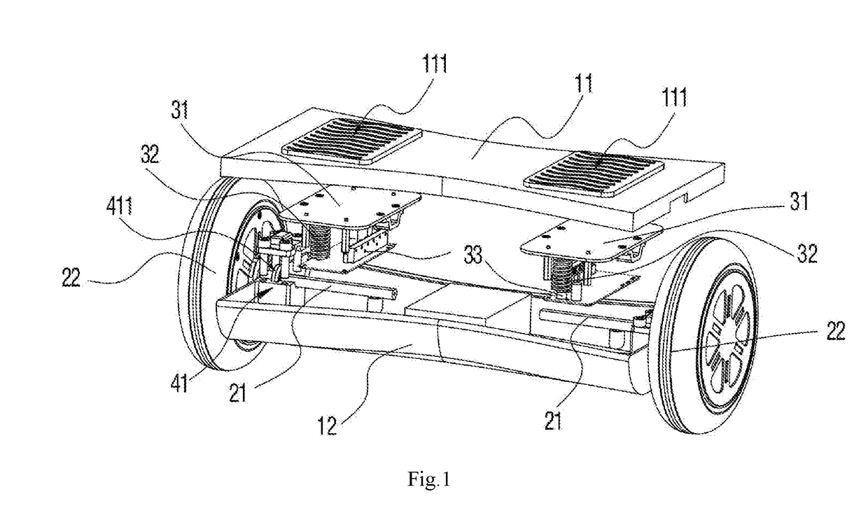 Posture vehicle