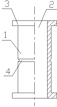 Copper bush of bearing seat of anchor machine