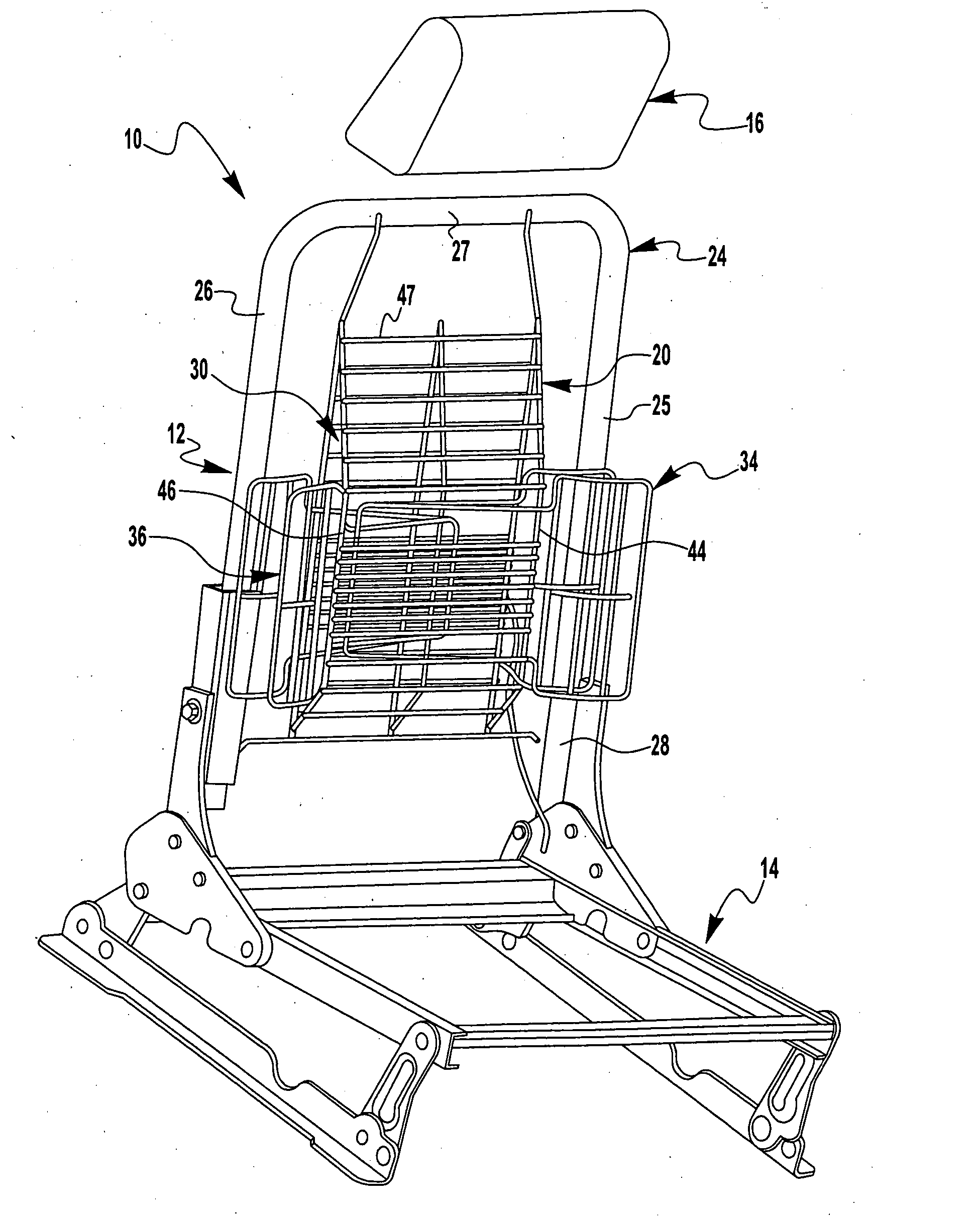 Cushion and trim cover for contoured cushion presenting seat