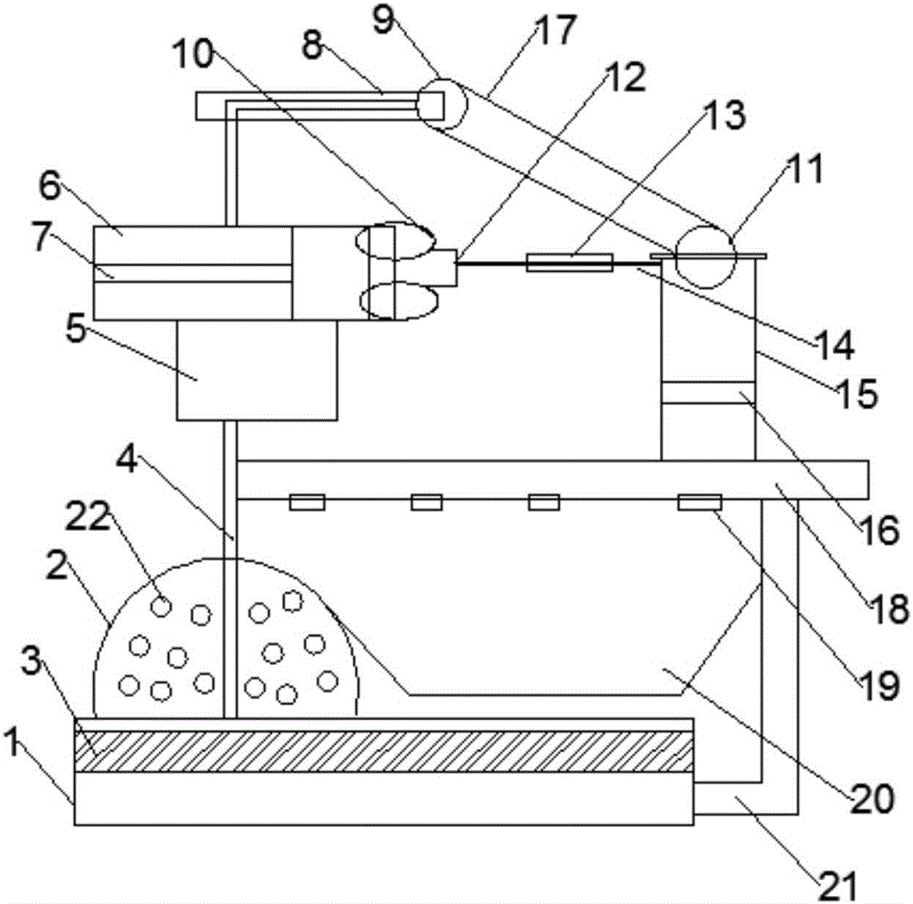 Coarse denier and raw yarn reeling machine