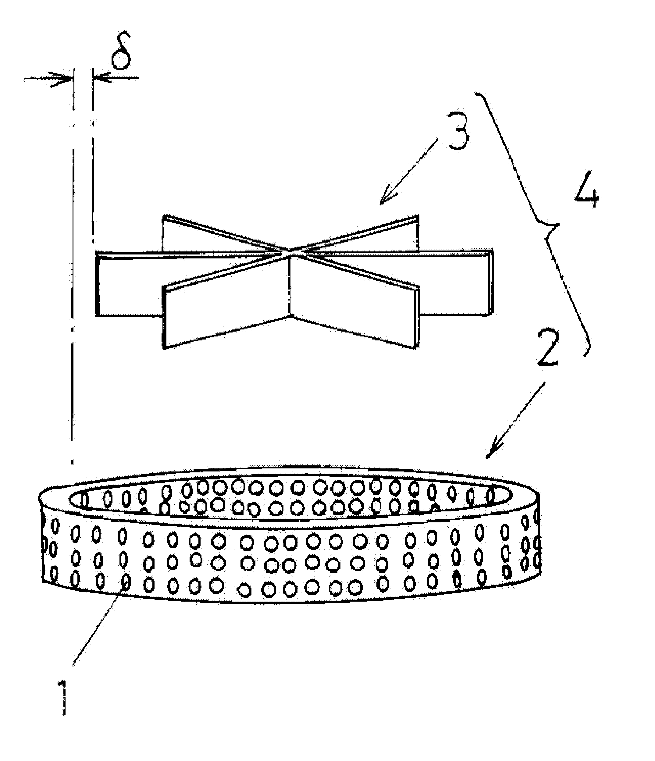 Particle size breakup apparatus